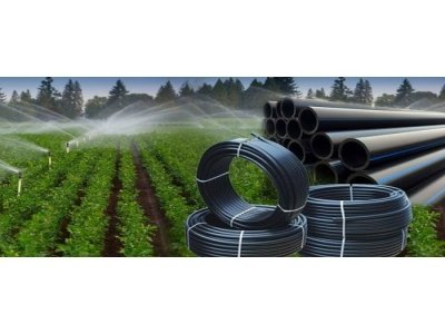 irrigation water pipes